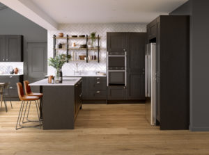 Moores has added Kensington Black to its range of kitchens, which could be a full kitchen or be used as an accent colour...