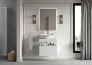 PJH has expanded its Bathrooms to Love collection with the introduction of the Natural range, a marble-effect bathroom furniture line.
