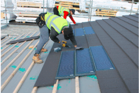 Solar for steel