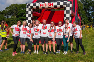 Nine Employees from Superglass have raised over £2,000 for CRASH by taking part in a sporting fundraiser at the Hopetoun Estate.