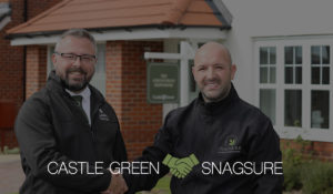 Castle Green Homes has become the first housebuilder to partner with a snagging company as part of its commitment to customer service.