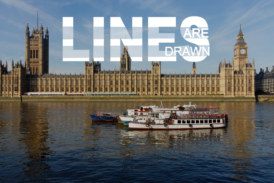 The lines are drawn