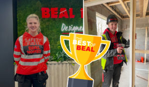 Beal Homes apprentice Erin Symons, 17, has won Construction Centre Apprentice of the Year in awards run by Hull Training and Adult Education.