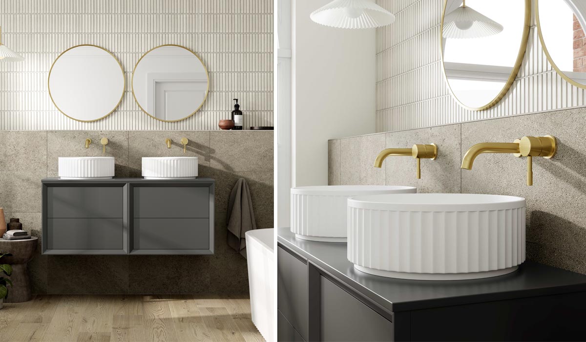 Bathrooms to Love Inspires with New Fluted Washbowl