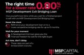 MSP Capital launches lowest bridge rate for two years with £50 million tranche