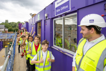 Stonebond and Sempra Homes hosts health and safety tour for Basildon primary school children