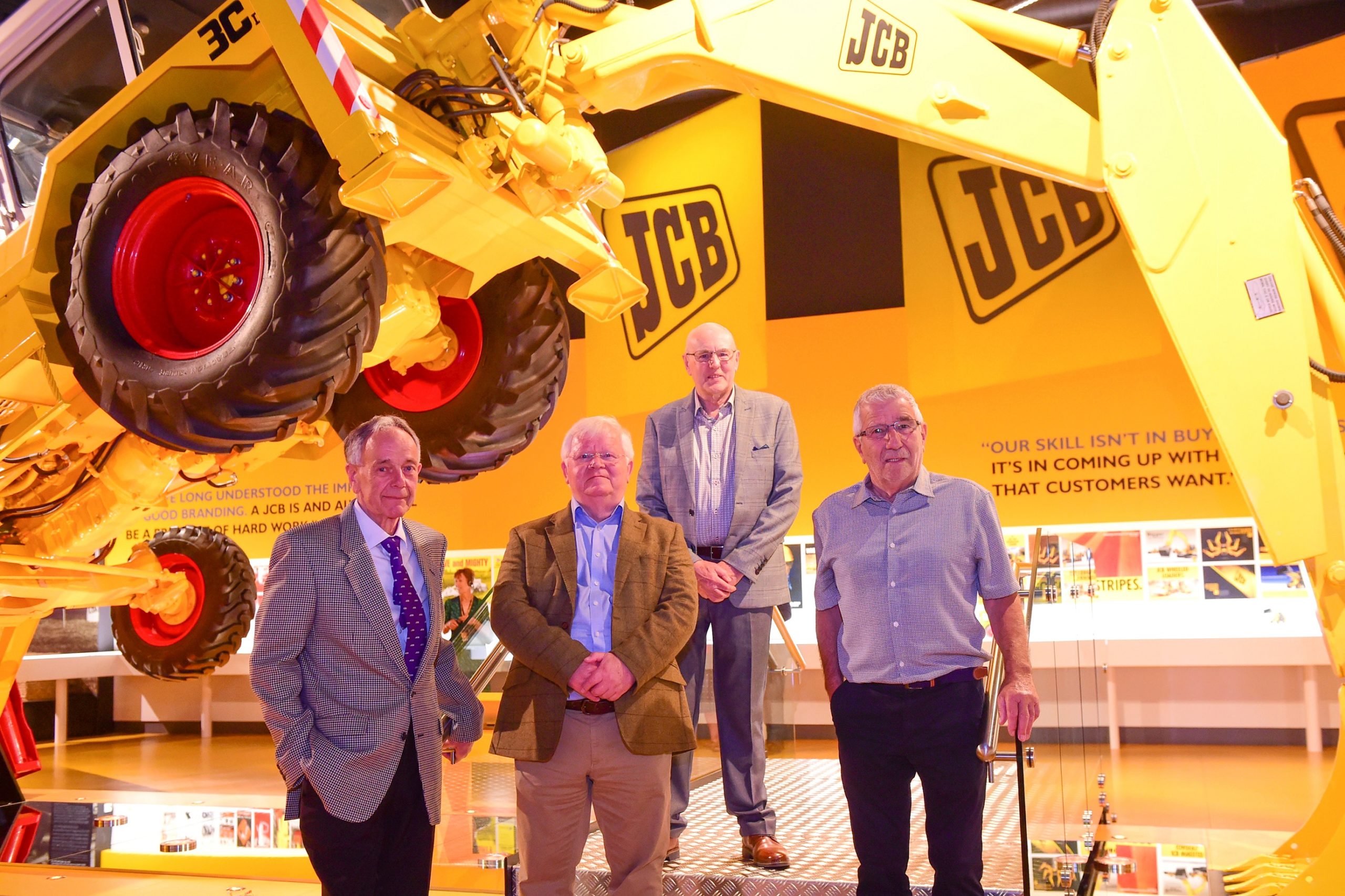 JCB celebrates 60 years of apprenticeships with special reunion