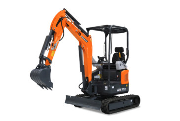 Two mini-excavators from Develon are Stage V compliant