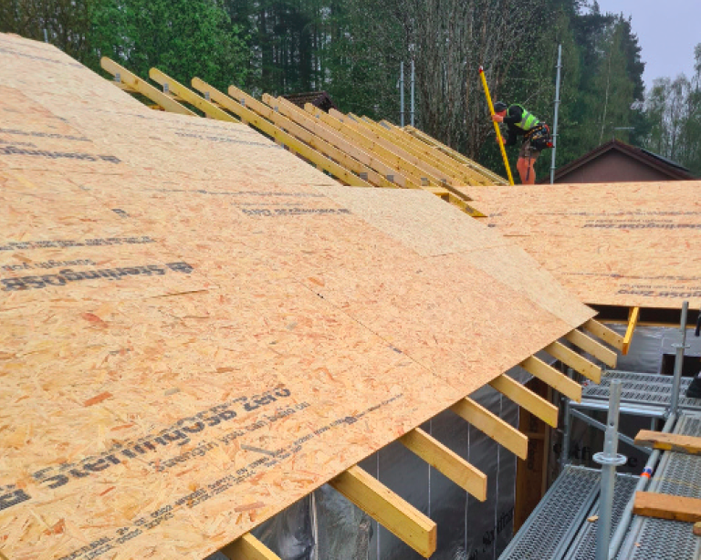 CJC Timberframe can attest to West Fraser’s high performance panel products