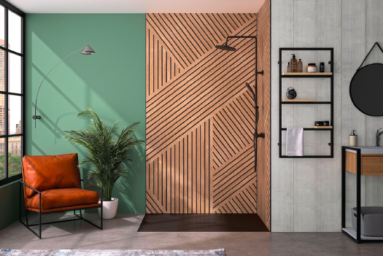 How the Kinewall panel system transforms bathroom installations