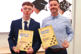 Brickwork and Construction Site Supervisor Apprentices of the Year