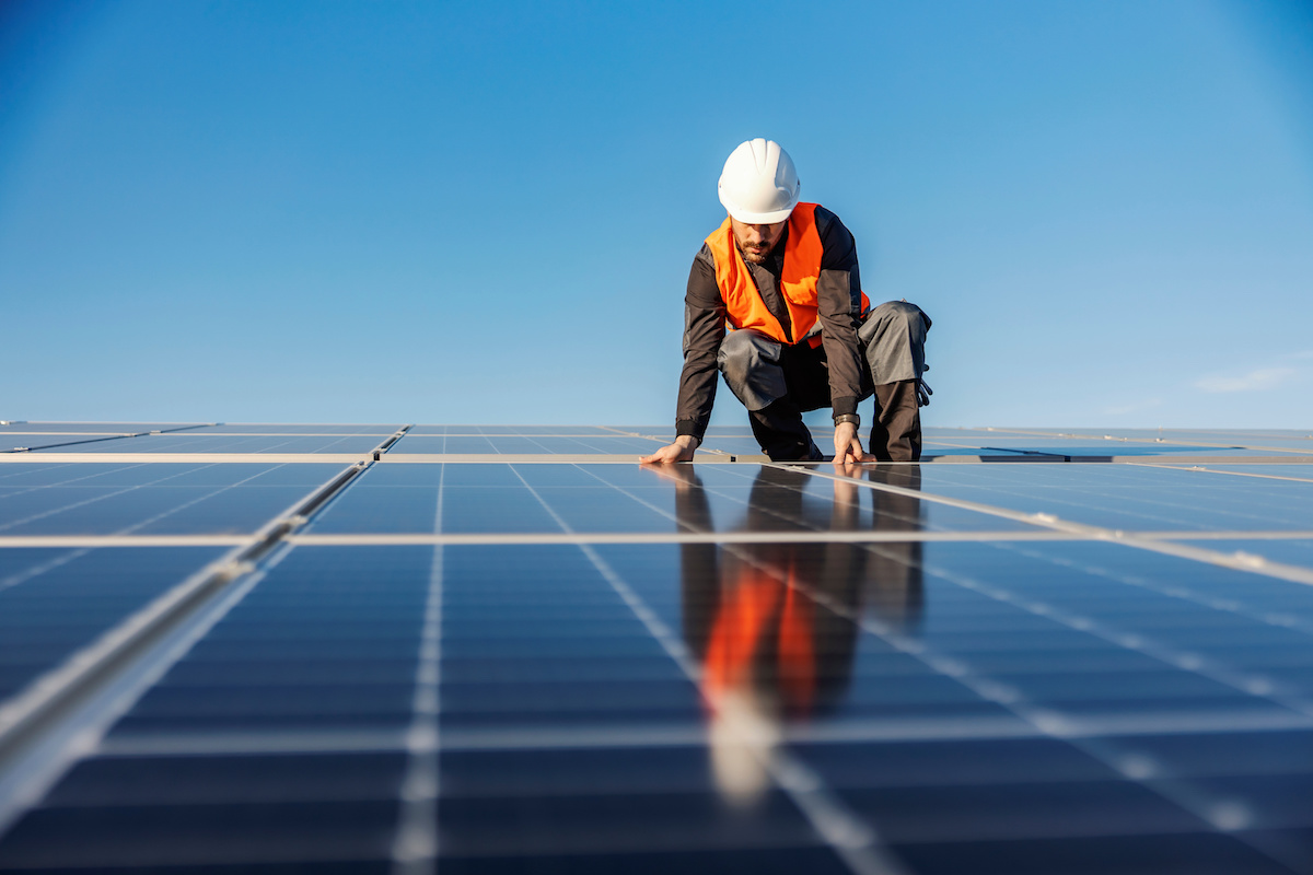 Discussing solar PV