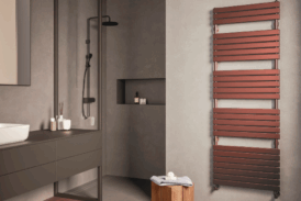 The Radiator Company’s Piano heated towel rail