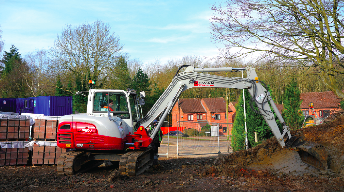 How Takeuchi can help with groundworks
