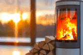 Wood burning stoves as secondary heating source