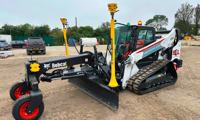 How ECL Civil Engineering is benefitting from GPS controlled grading attachments