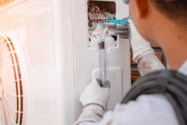 Heat pump and solar panel installations fall