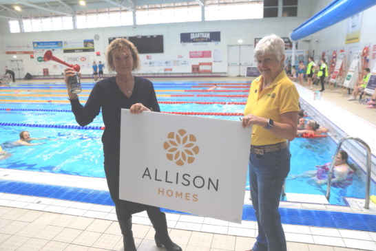 Allison Homes Central supports 2026 Rotary Swimarathon