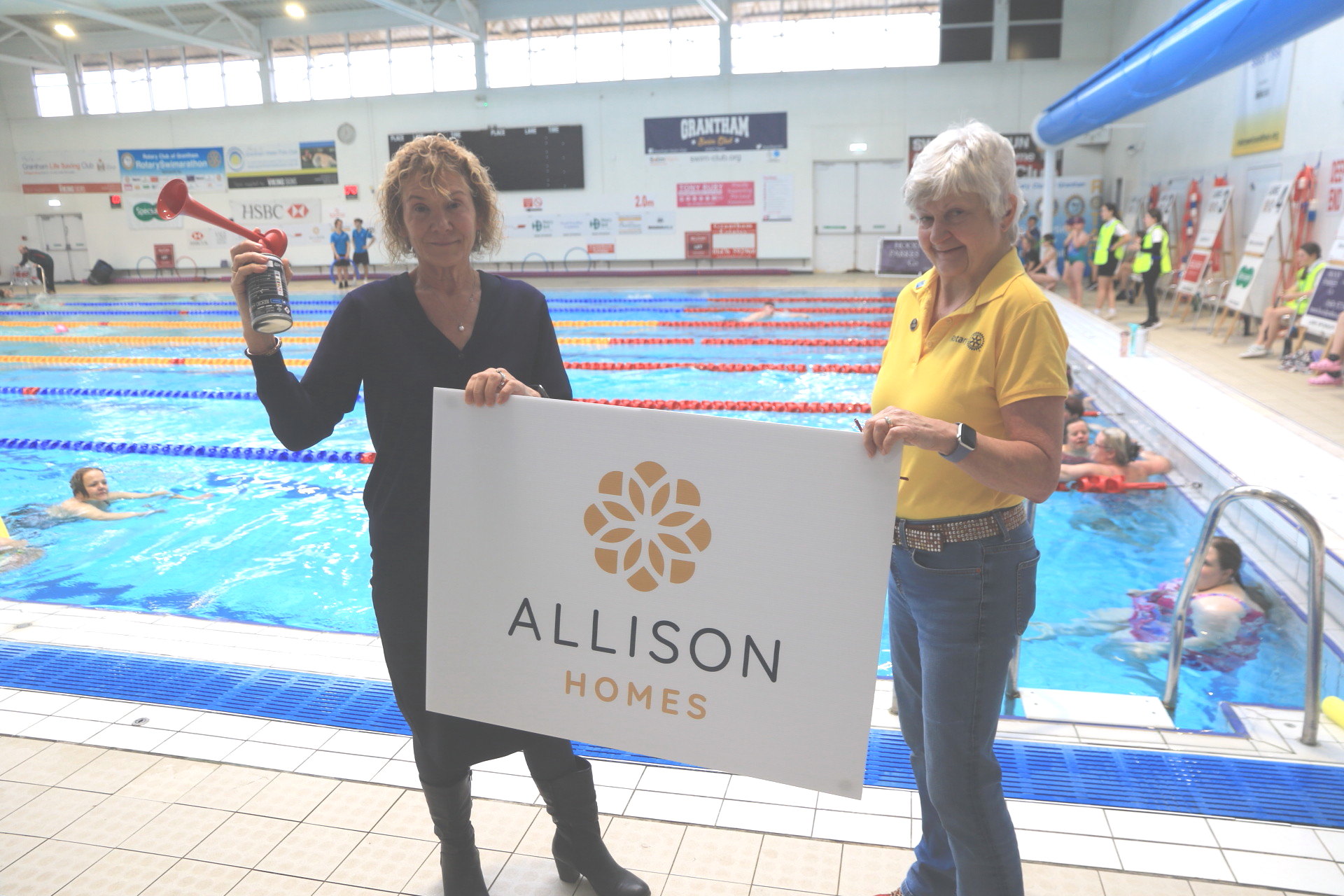 Allison Homes Central supports 2026 Rotary Swimarathon