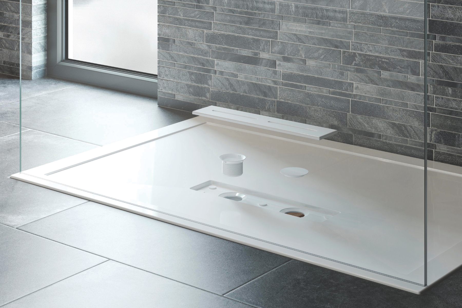 Kudos Connect2 tray now in slate white