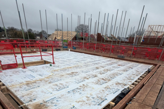 Why this Midlands firm chose West Fraser flooring on site