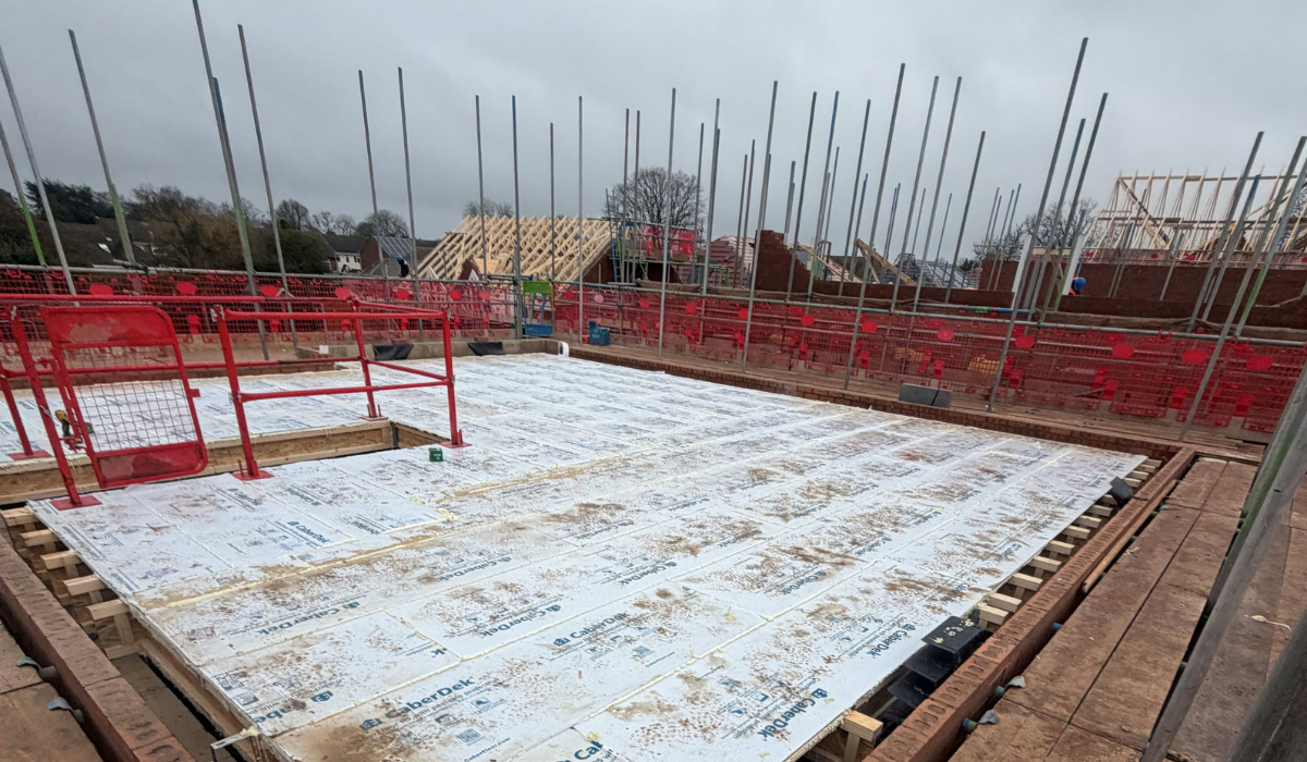 Why this Midlands firm chose West Fraser flooring on site